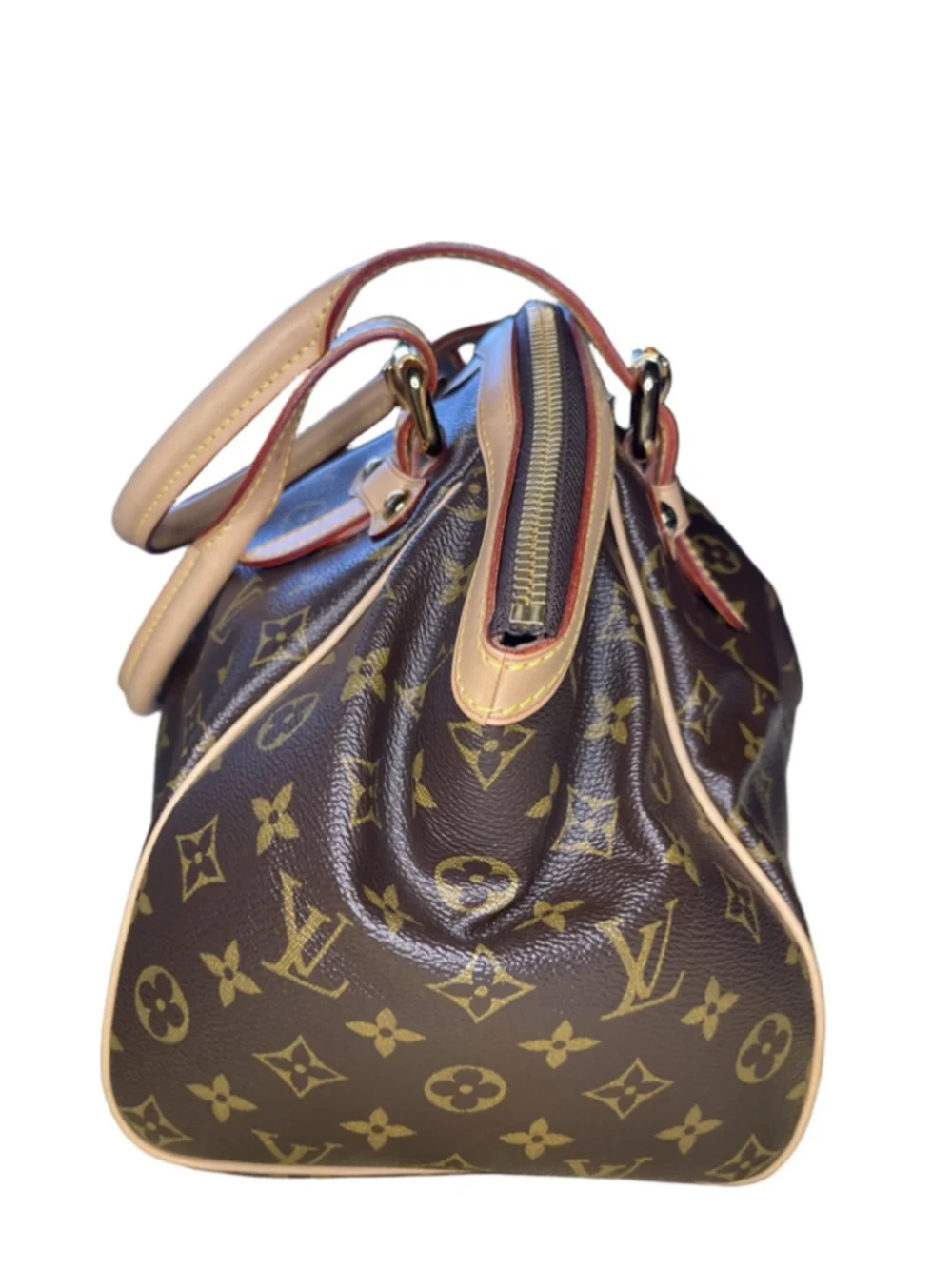 Authentic Mint Louis Vuitton Monogram Canvas Tivoli GM Satchel